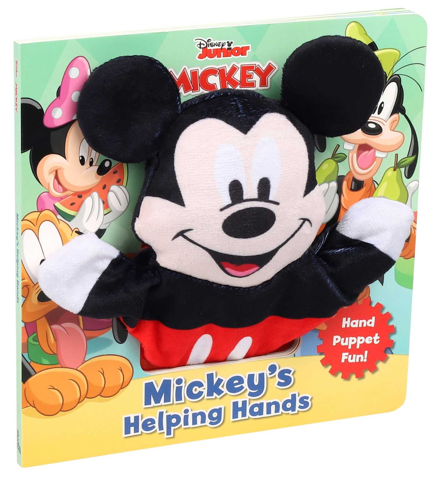 NANCY PARENT; FERNANDO GUELL Book with Hand Puppet: Disney Mickey Mouse Clubhouse: Mickey's Helping Hands (Board book)