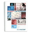BookFactory Carbonless Student Lab Notebook 50 Sets of Pages (8.5" X