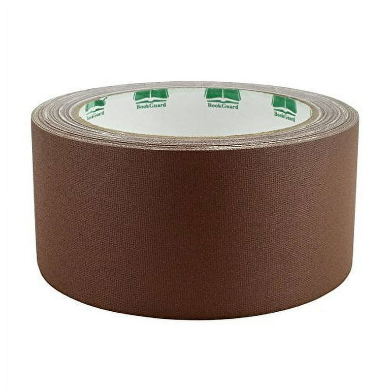 XFasten Book Repair Tape, Black Cloth Adhesive, Office and School Supplies,  2-Inch by 15-Yard 