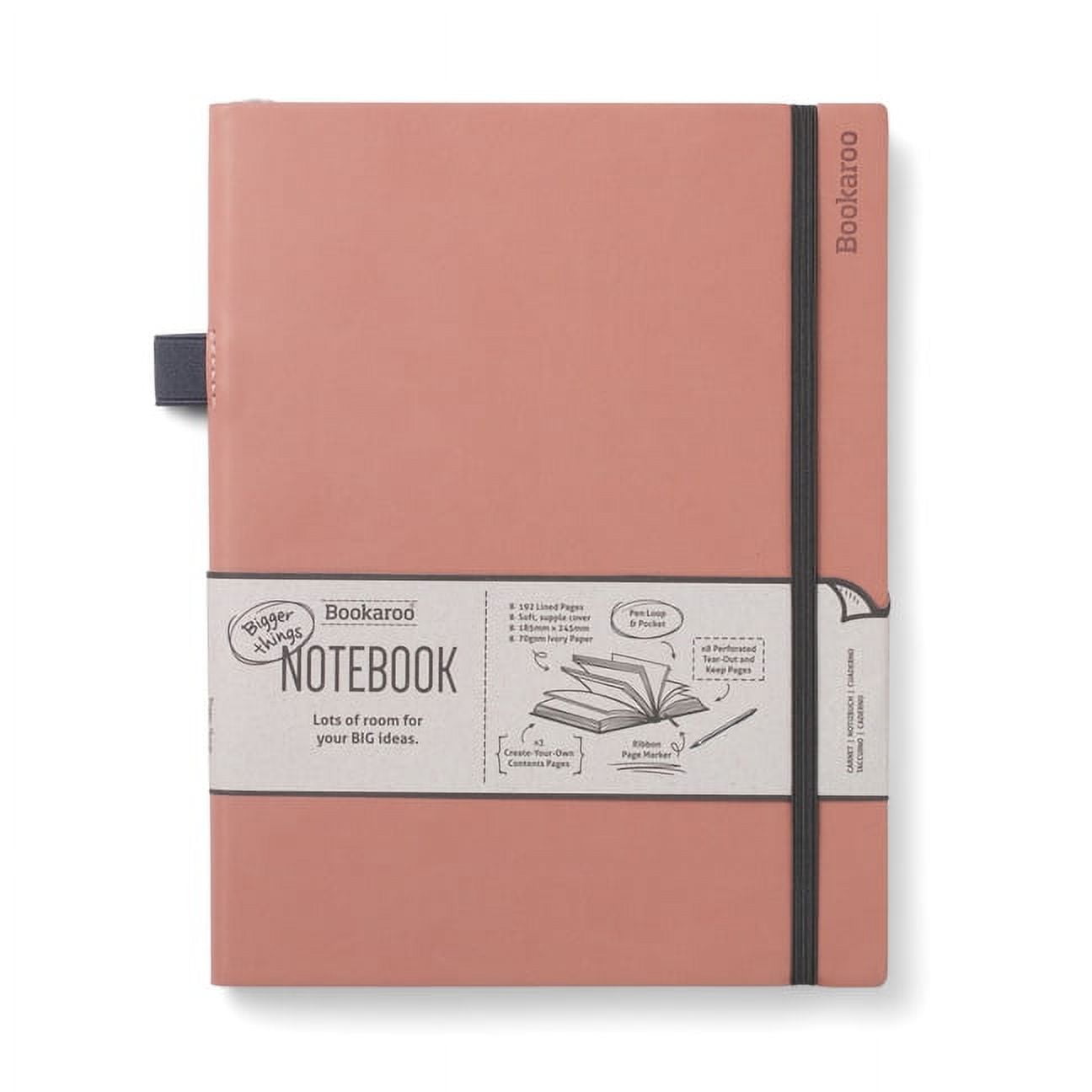 Bookaroo Bigger Things Notebook Blush (Other) - Walmart.com