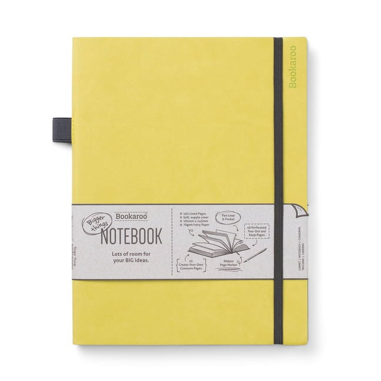 Bookaroo Bigger Things Notebook Lime (Other) - Walmart.com