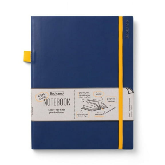 Bookaroo Bigger Things Notebook Navy (Other)