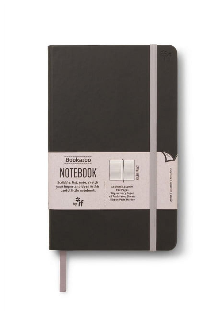 Bookaroo Notebook (A5) Black (Other) - Walmart Business Supplies