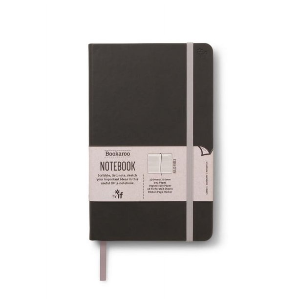Bookaroo Notebook (A5) Black (Other) - Walmart Business Supplies