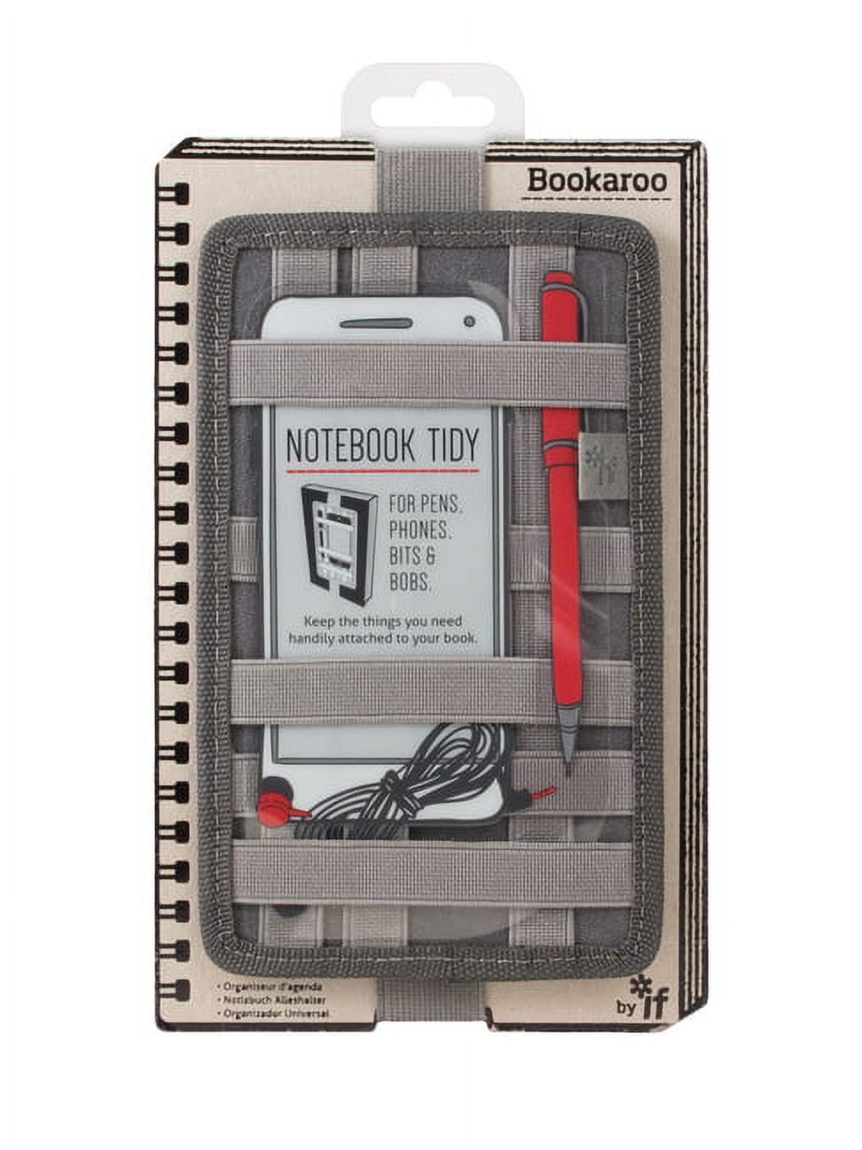 Bookaroo Notebook Tidy Charcoal (Other) - Walmart.com