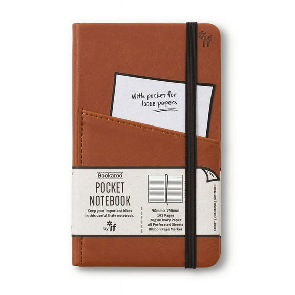 Bookaroo Pocket Notebook (A6) Brown (Other)
