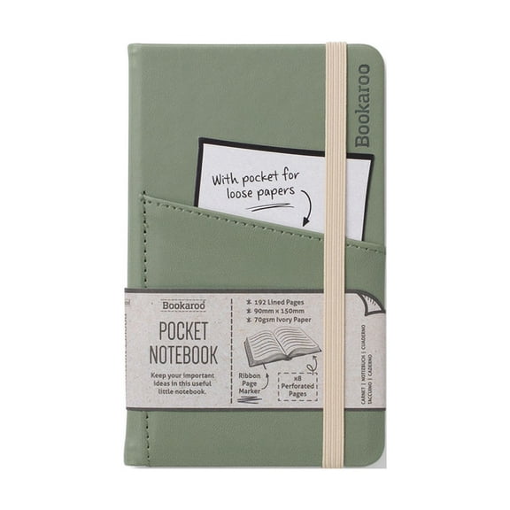 Bookaroo Pocket Notebook (A6) Fern (Other)