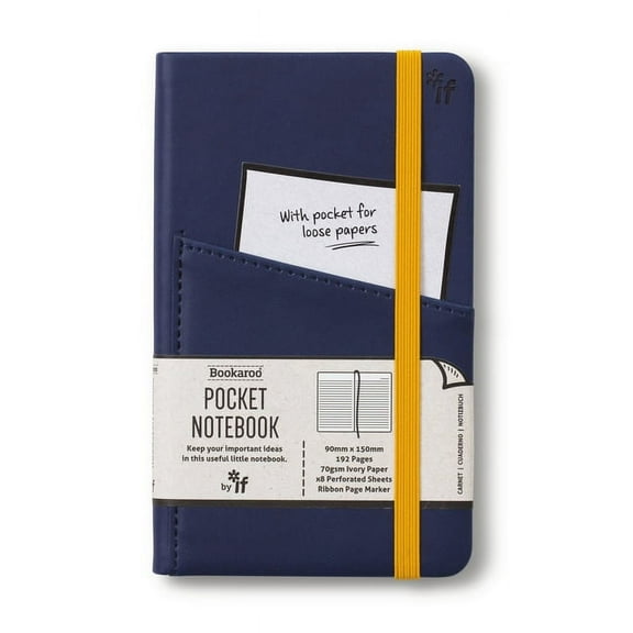 Bookaroo Pocket Notebook (A6) Navy (Other)