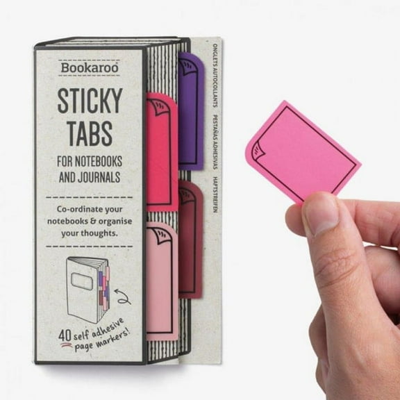Bookaroo Sticky Tabs - Pinks (Other)