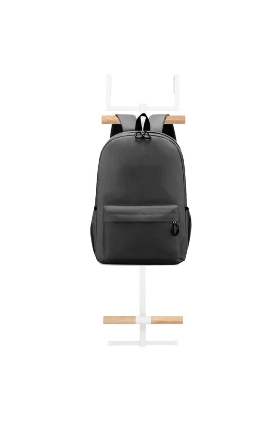 Bookbag Metal Storage Rack Easy to Install Versatile Home Tower Backpack Door Hanger Sturdy Two Tiered Schoolbag Metal Storage Rack for Your Home