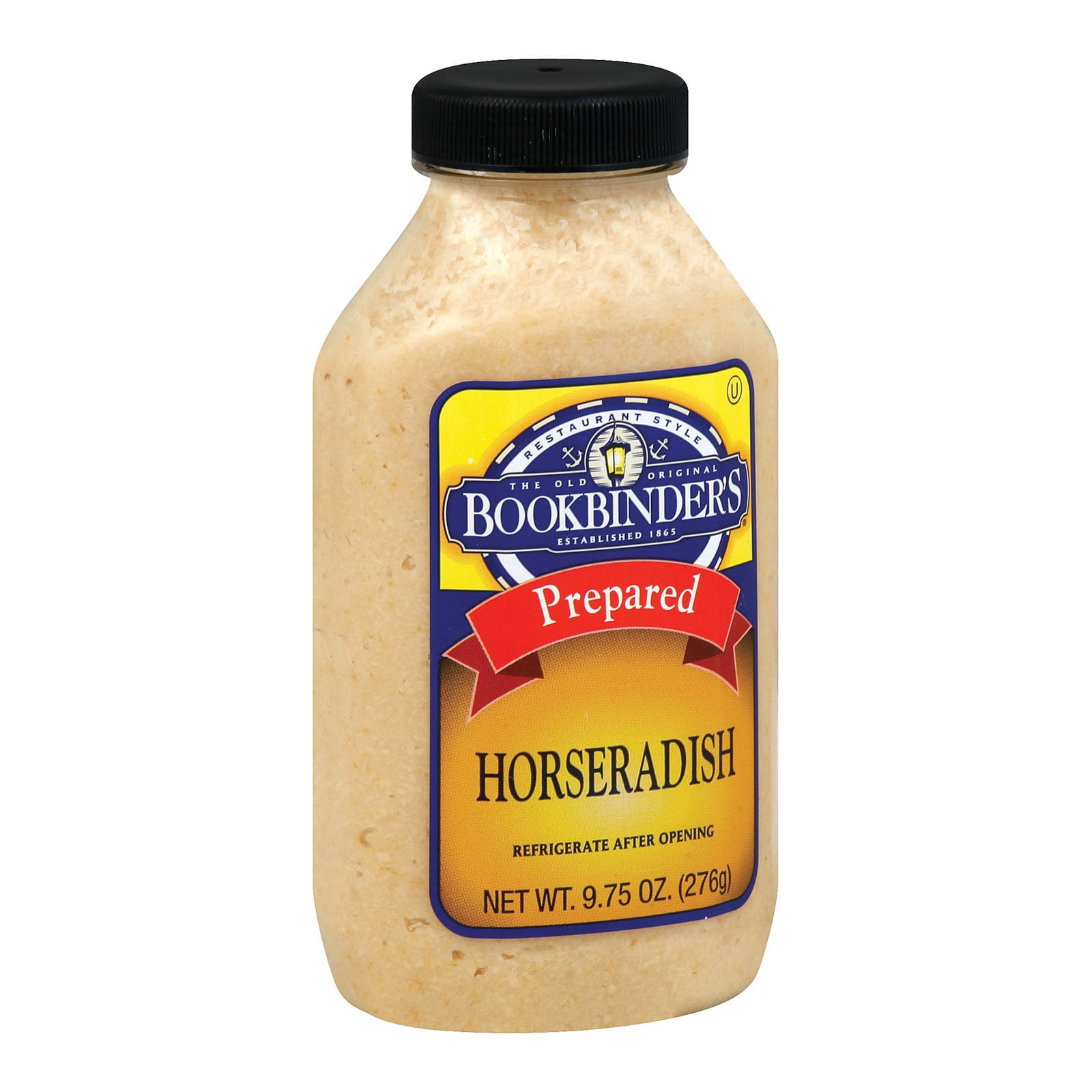 Bookbinder's Horseradish Creamy Low Sodium 9 Pack, 9.75 Oz