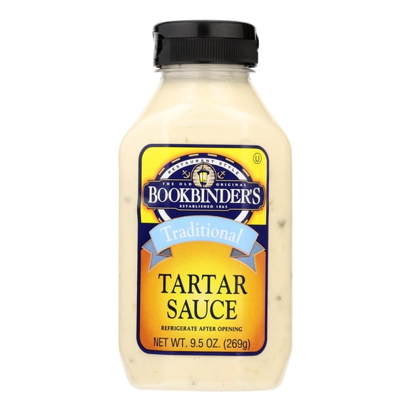 Bookbinder's - Tartar Sauce - Traditional - 9.5 oz - Case of 9