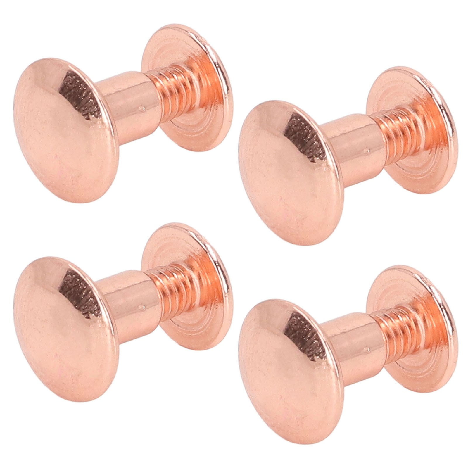 Bookbinding Round Flat Head Stud Screw, Curved Surfaces Book Binding