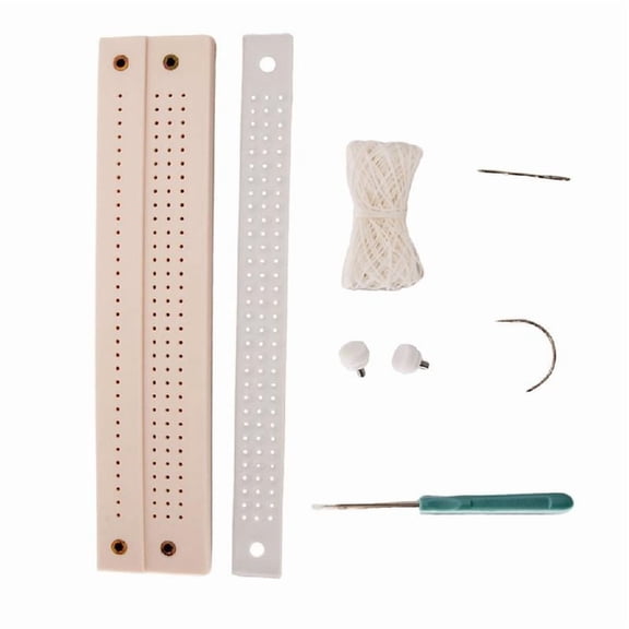 Bookbinding Supplies with Punching Tool Sewing Needle and Thread for Bookbinding