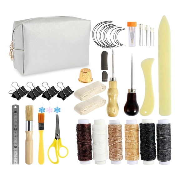 Bookbinding Tools Kits for Beginners Hand Books and Paper DIY Bookblind Startertools Set Bookbinding Supplies Sewing,1set x kits