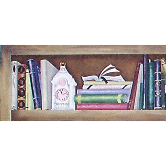 Bookcase 1LA Wall Stencil - DEE537 by DeeSigns