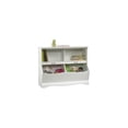 thumbnail image 1 of Bookcase Footboard - Twin Bed Storage - Soft White Finish - Cubby Shelves, 1 of 1