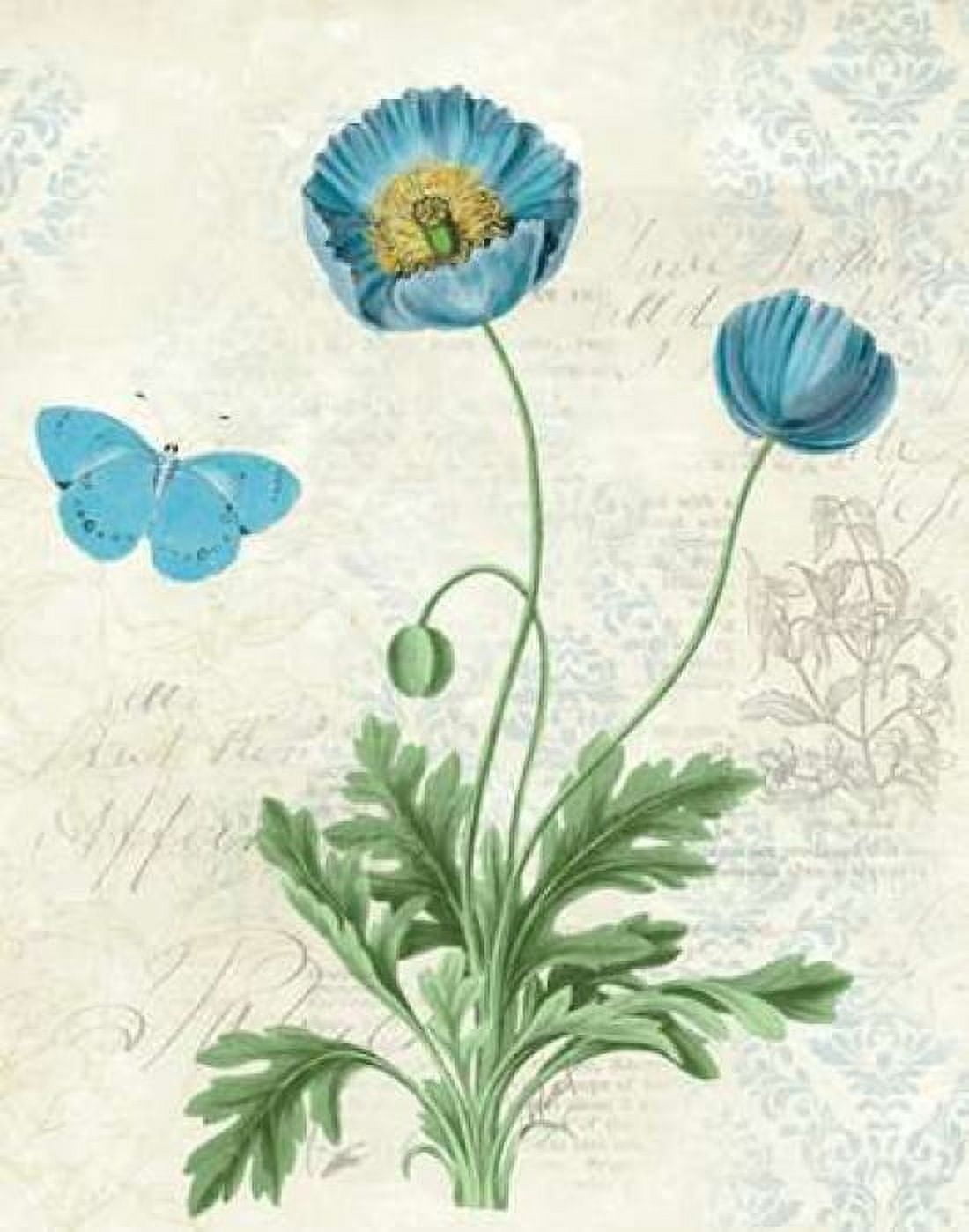 Booked Blue IV Canvas Art - Katie Pertiet (22 x 28)