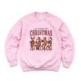 thumbnail image 1 of Booked For Christmas Stool - Women's Graphic Sweatshirt, 1 of 13