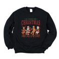 thumbnail image 1 of Booked For Christmas Stool - Women's Graphic Sweatshirt, 1 of 13