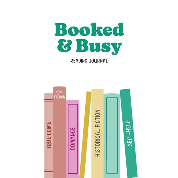 Booked and Busy Reading Journal, (Paperback)