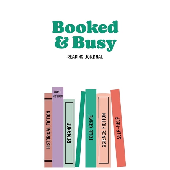 Booked and Busy Reading Journal, (Paperback)
