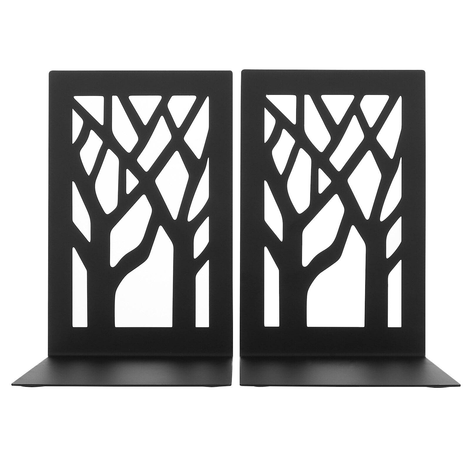 Bookend Book Storage Metal Tabletop Tree Bookshelf Farmhouse Office