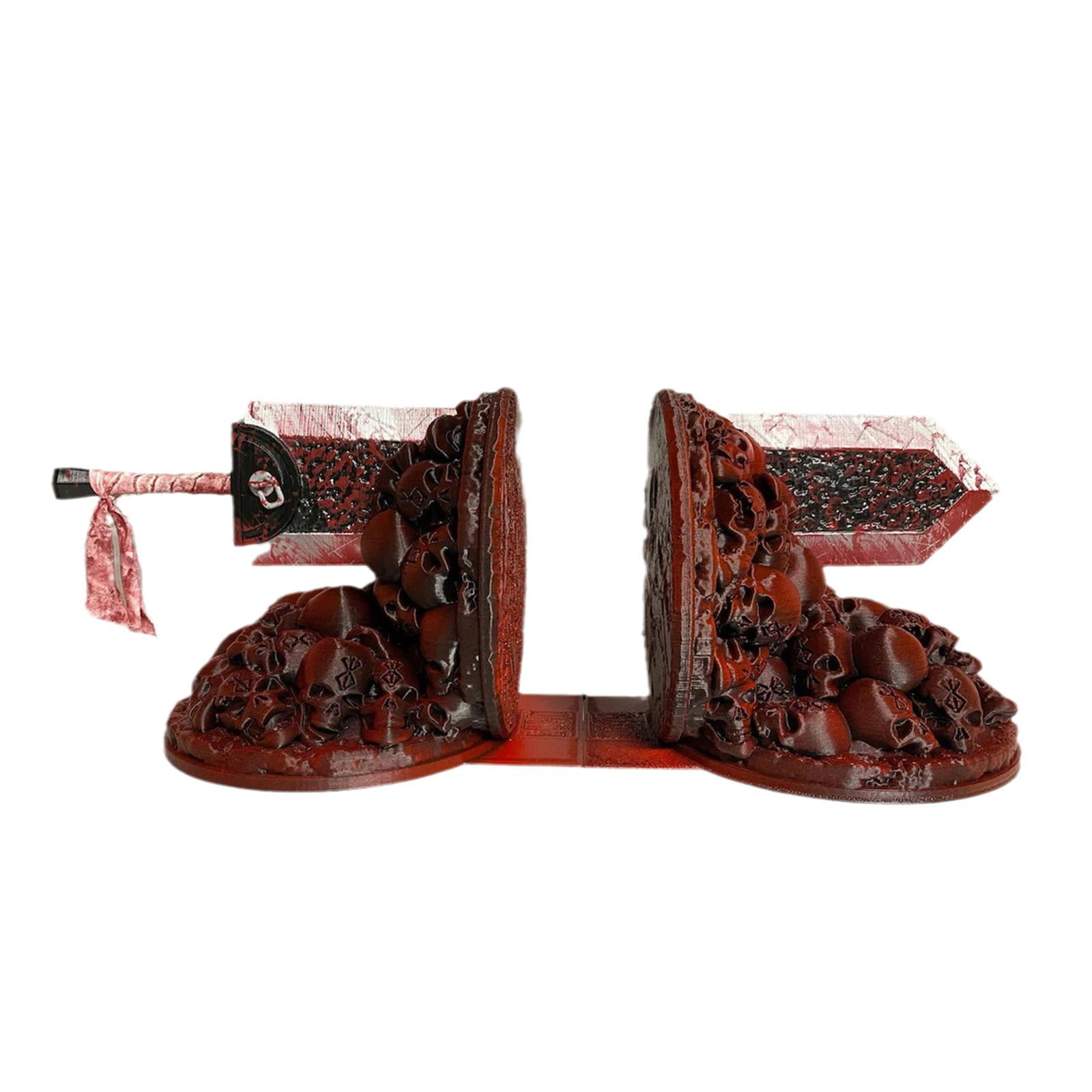 Bookend For Berserk Bookends Dragonslayer Sword Bookshelf Resin Book Nook R3T7