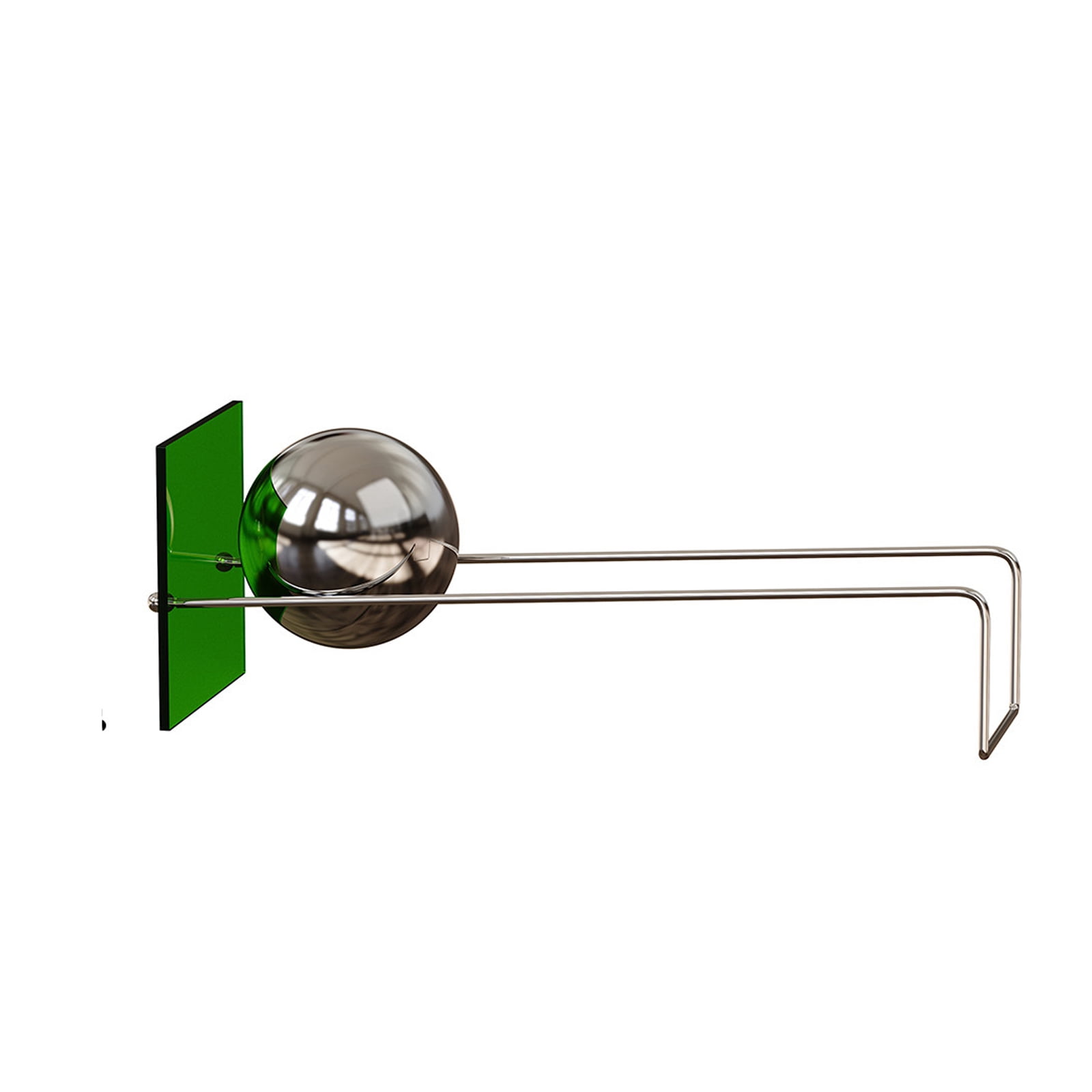 Bookend Reading Book Divider, Acrylic Panel Metal Rods, 17×17×48cm Hard ...