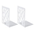 thumbnail image 1 of Bookends Decorative Book Ends-Casewin Metal Black Heavy Duty Man Bookend Studious Reading Book end Bookshelf Decor for Bedroom Library Office School Book Display Desktop Organizer Adults Kids Gift, 1 of 7