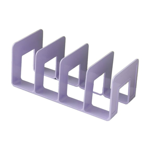 Bookends for Shelves 10.2x4.7in Heavy Duty Book Holder Non-Slip Book Organizer Desktop Book Support for Office Study