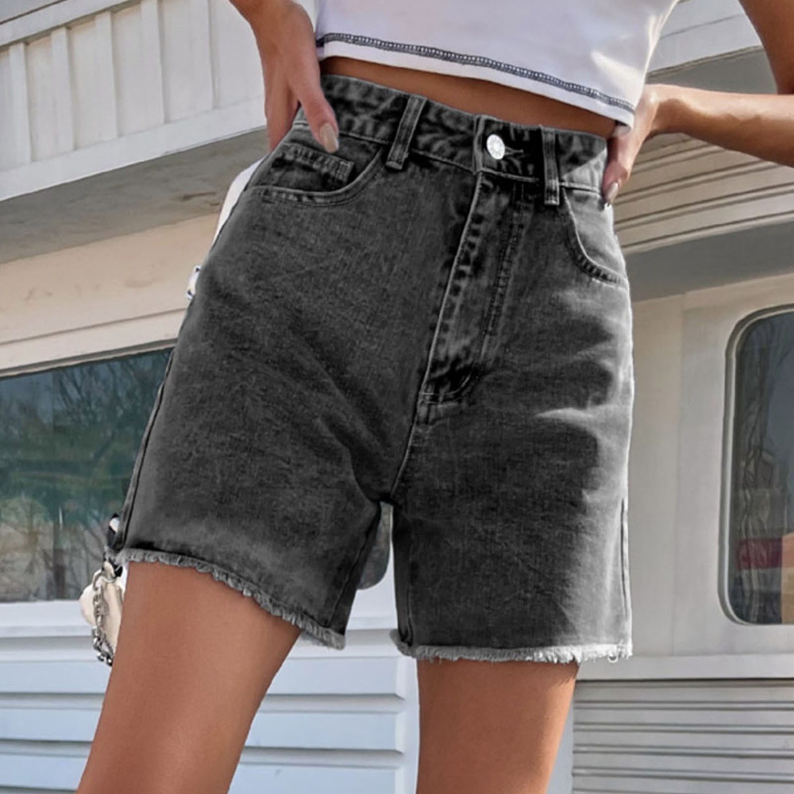 American high shop waisted shorts