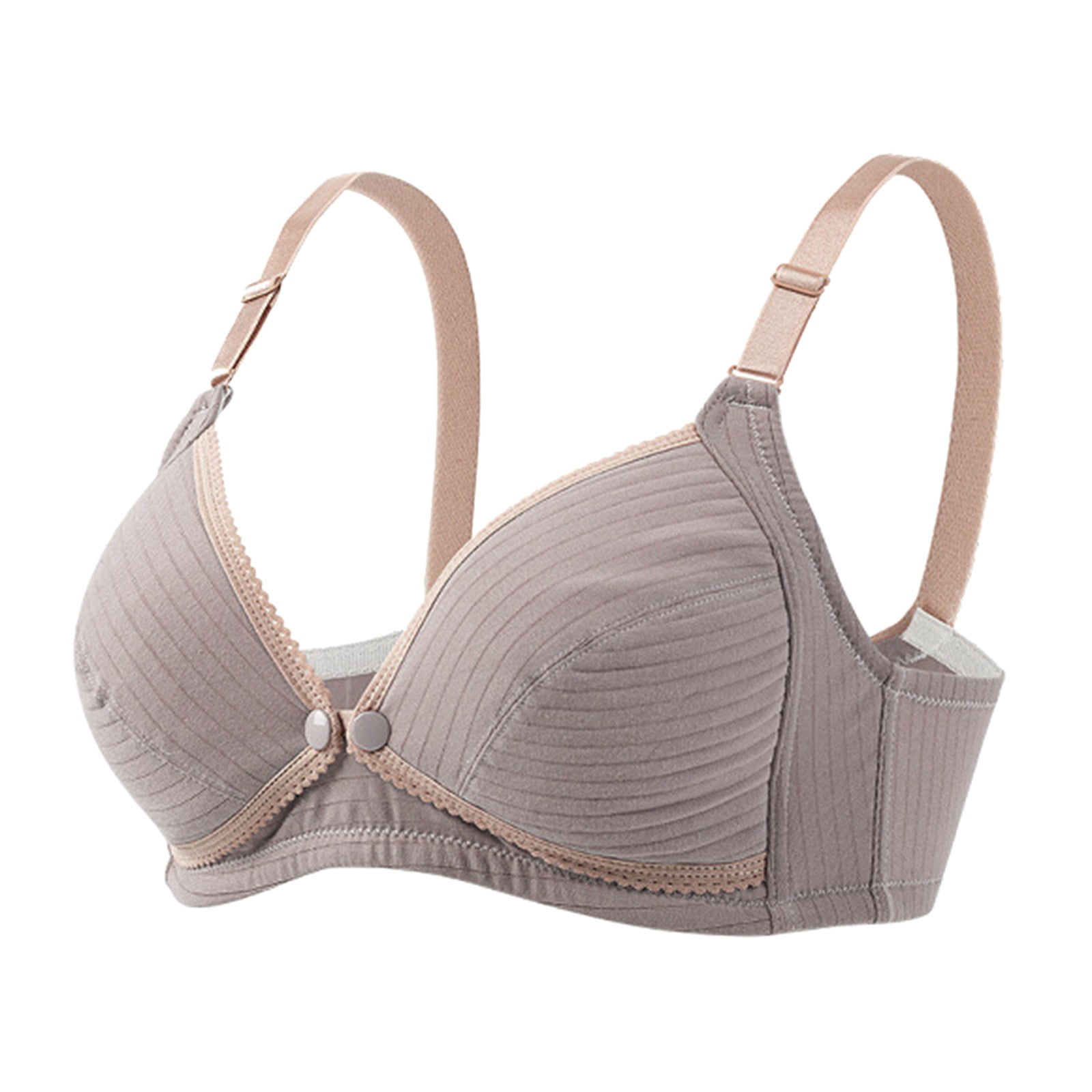 Booker Nursing Bra Front Buckle Postpartum Breastfeeding No Steel Ring Single Handed 8815