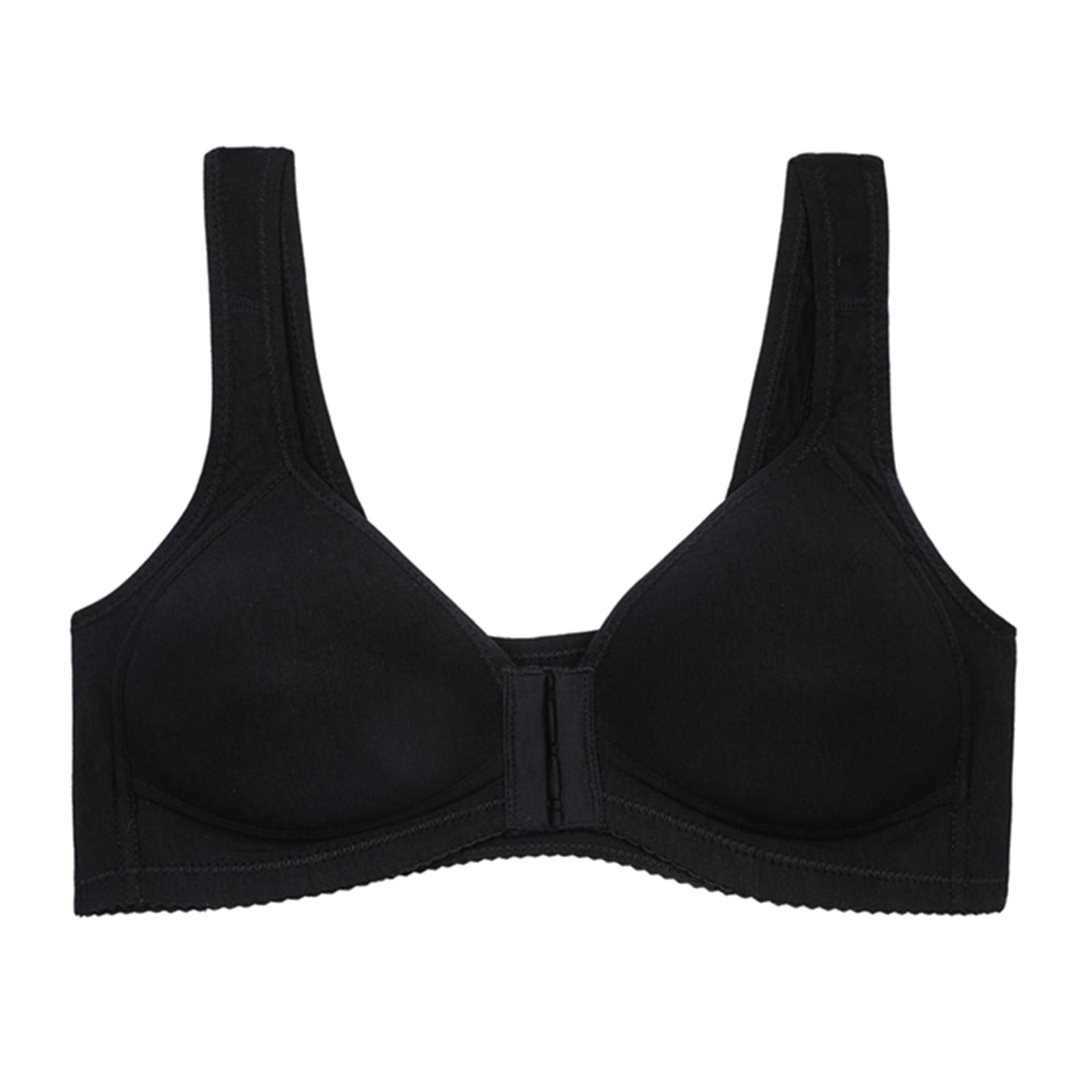 Booker Push Up Bra Large Underwear Thin Tank Top Style Front Button Mom