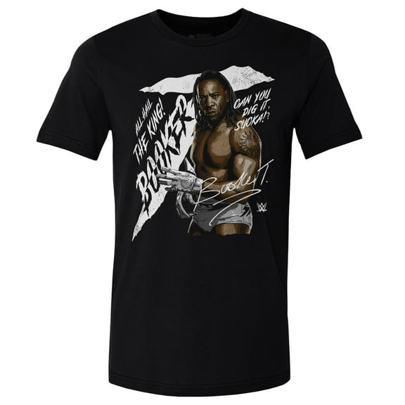 Men's Booker T 500 Level Black Can You Dig It? Cotton T-Shirt