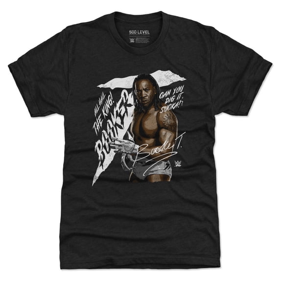 Men's Booker T 500 Level Heather Black Can You Dig It? Premium T-Shirt