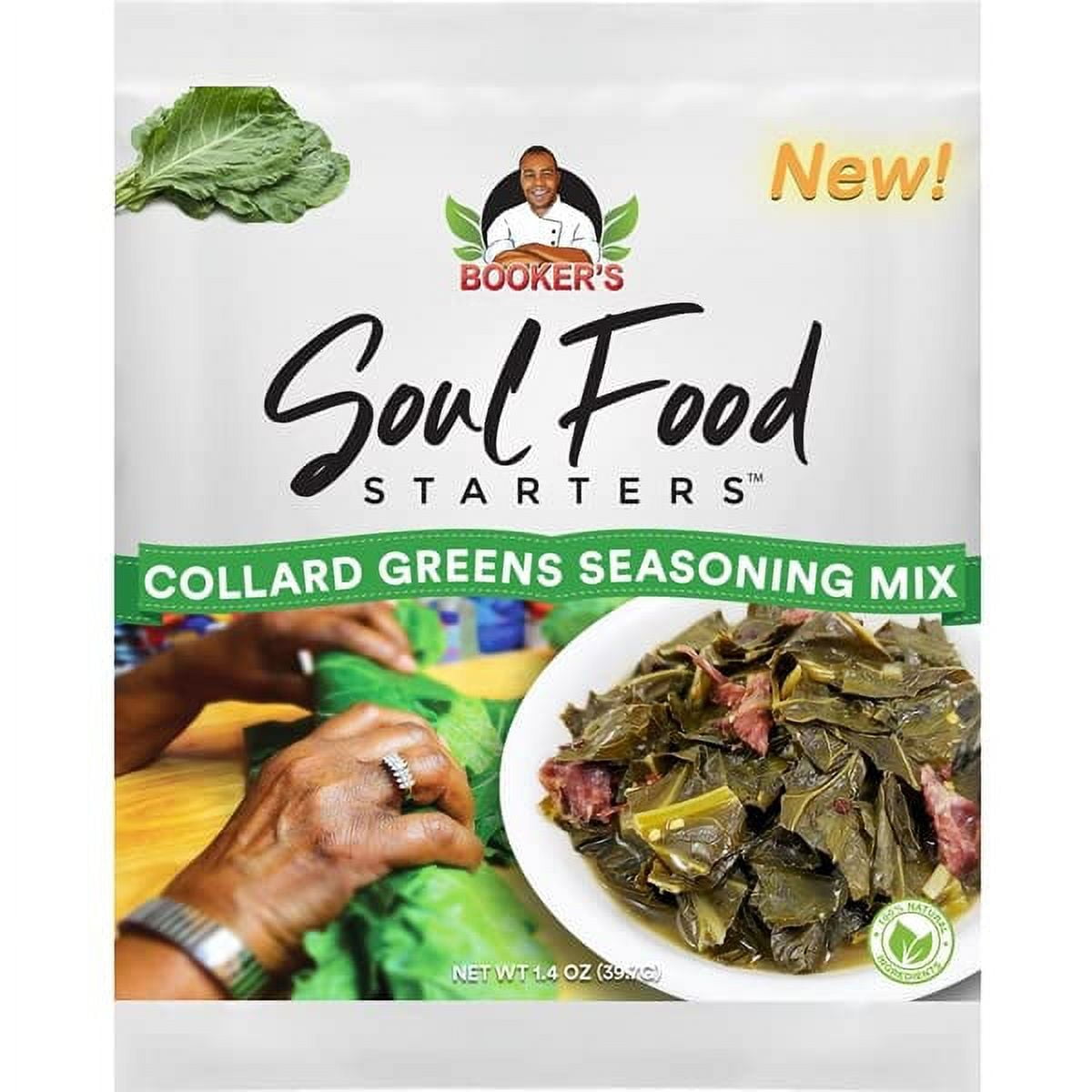 Bookers Booker’s Soul Food MMF7 Starters Collard Greens Seasoning Mix