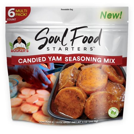 Bookers Soul Food Starters: Candied Yam Seasoning Mix, 9 Oz