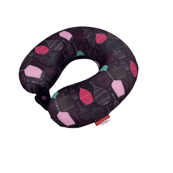Bookisbunny Kids Size Memory Foam U Shape Travel Neck Pillow