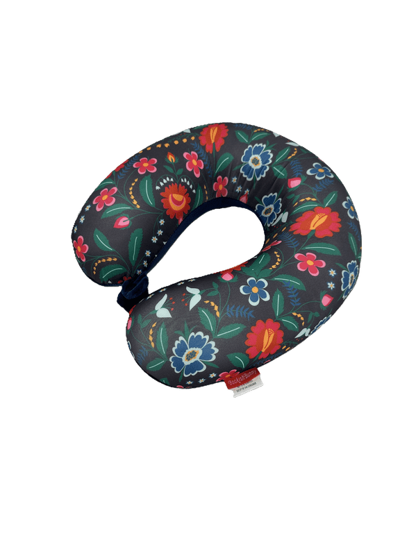 Bookisbunny Premium Memory Foam U Shape Travel Pillow Neck Pain Relief Cushion