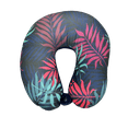 thumbnail image 1 of Bookisbunny Ultralight Micro Beads U Shaped Travel Neck Pillow Head Airplane Flower Print Sleep Support Cushion, 1 of 5