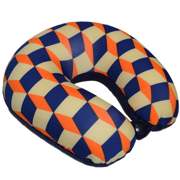 Bookisbunny Ultralight Micro Beads U Shaped Travel Neck Pillow Head Airplane Flower Print Sleep Support Cushion