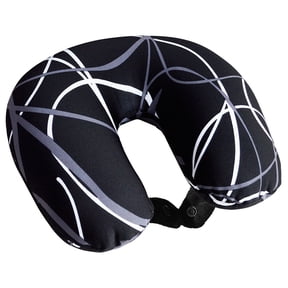 Bookisbunny Ultralight Micro Beads U Shaped Travel Neck Pillow Head Airplane Flower Print Sleep Support Cushion