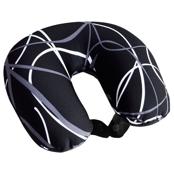 Bookisbunny Ultralight Micro Beads U Shaped Travel Neck Pillow Head Airplane Flower Print Sleep Support Cushion
