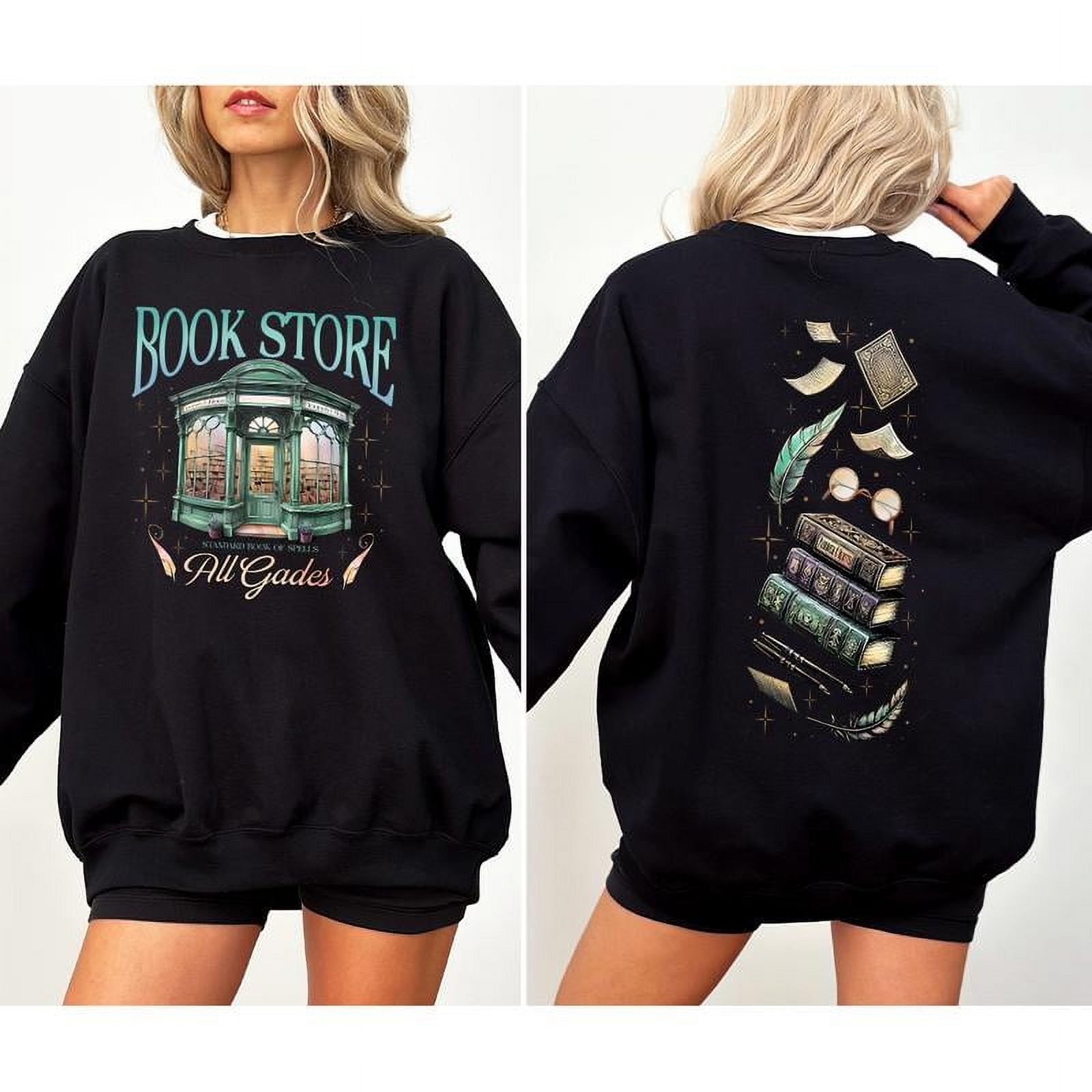 Bookish Book Store HP Sweat. . . Wizard Witch Sweat. Wizard Universal