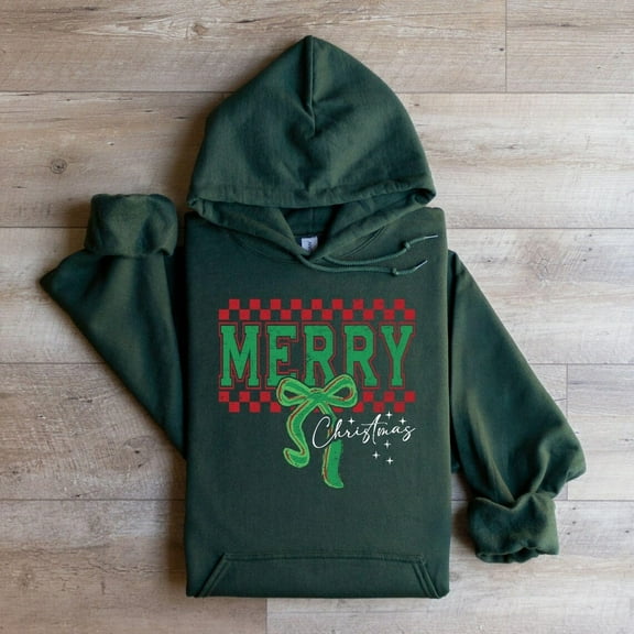 Bookish Christmas Hoodie – Holiday Book Lover Sweatshirt – Cute Teacher or Reader Gift – Cozy Festive Hoodie