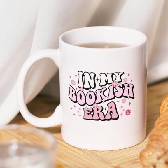 Bookish Era Mug, Book Lover, Bookworm, Funny Office Mug, Book Nerd, Funny Quote Mug, hip Gift, Colleague Gift, Joke gift, Novelty Mug.
