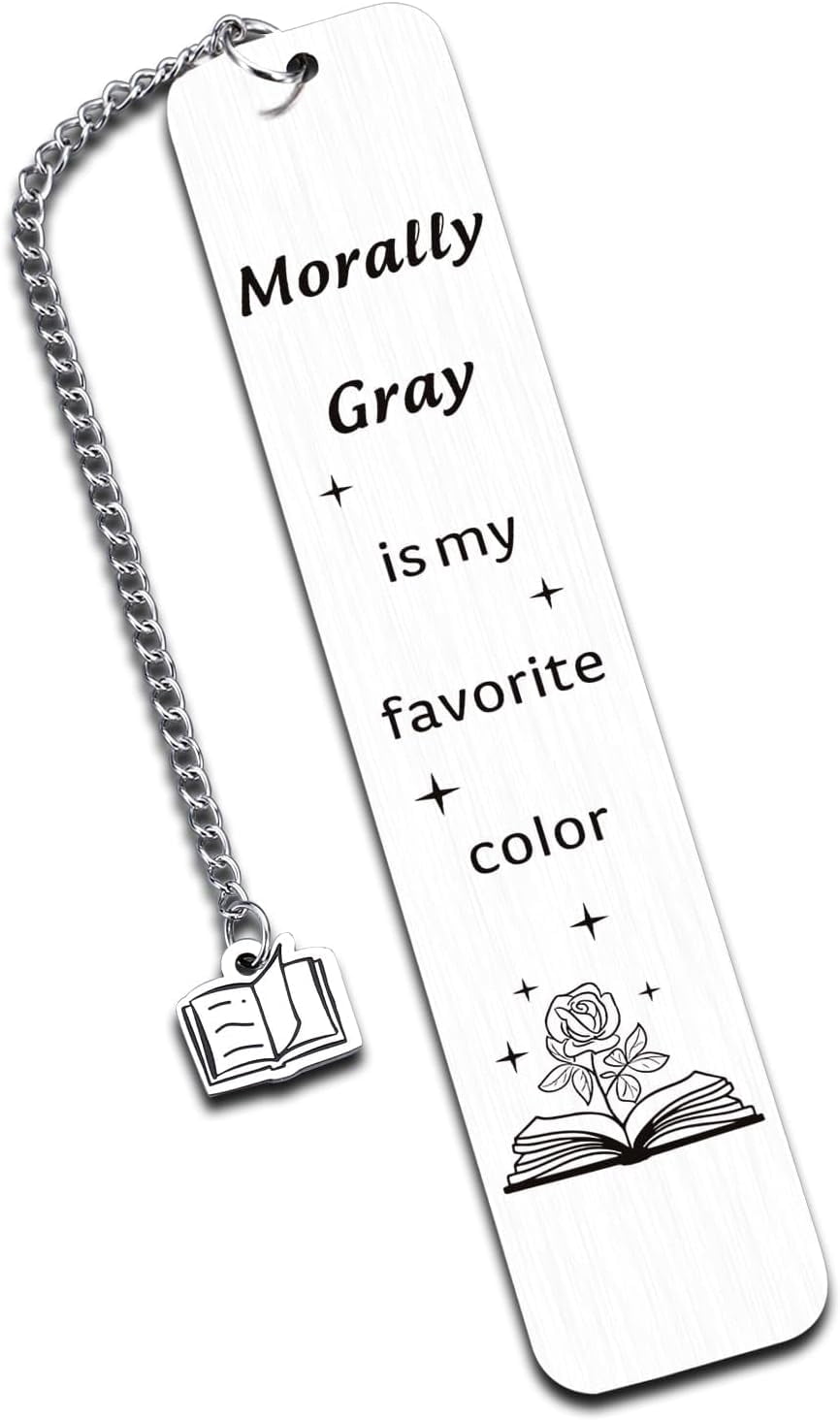 Funny 'Good Girl' Bookmark For Spicy Book Lovers - Stainless Steel Smutty Bookish Gift For Women, Dark Romance Merch