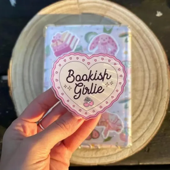 Bookish Girlie Grip, Coquette Phone Grip, Magnetic Holder, Bookish ...