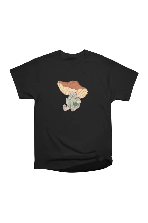 Bookish Mushie T-Shirt Tee Gift For Him Merch For Her Apparel For Friend